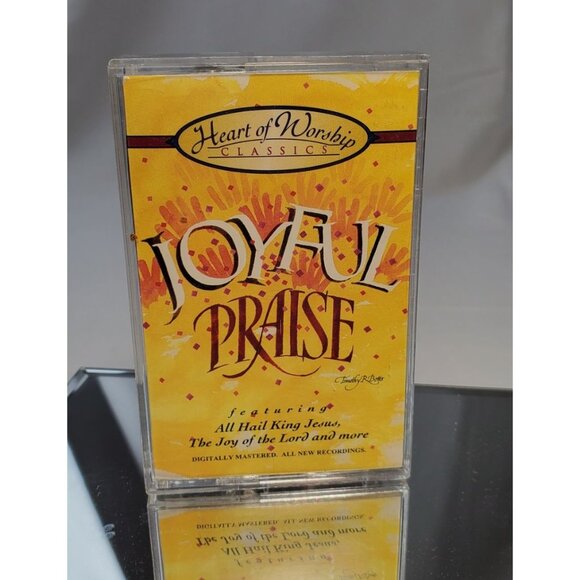 Joyful Praise Audio Cassette Tape by Heart Of Worship 1993 Collectible - Picture 1 of 3
